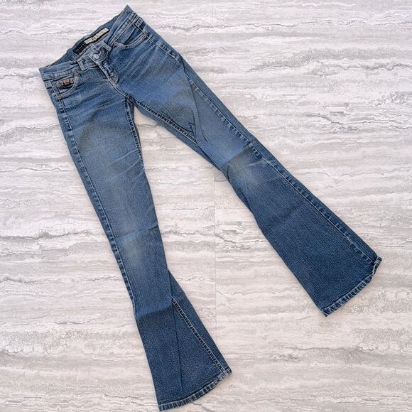 VINTAGE Y2K Brazilian Lowrise Flare Jeans - Picture 1 of 4